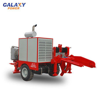 7 Grooves imported Diesel Max 4Ton Transmission Line Stringing Equipment